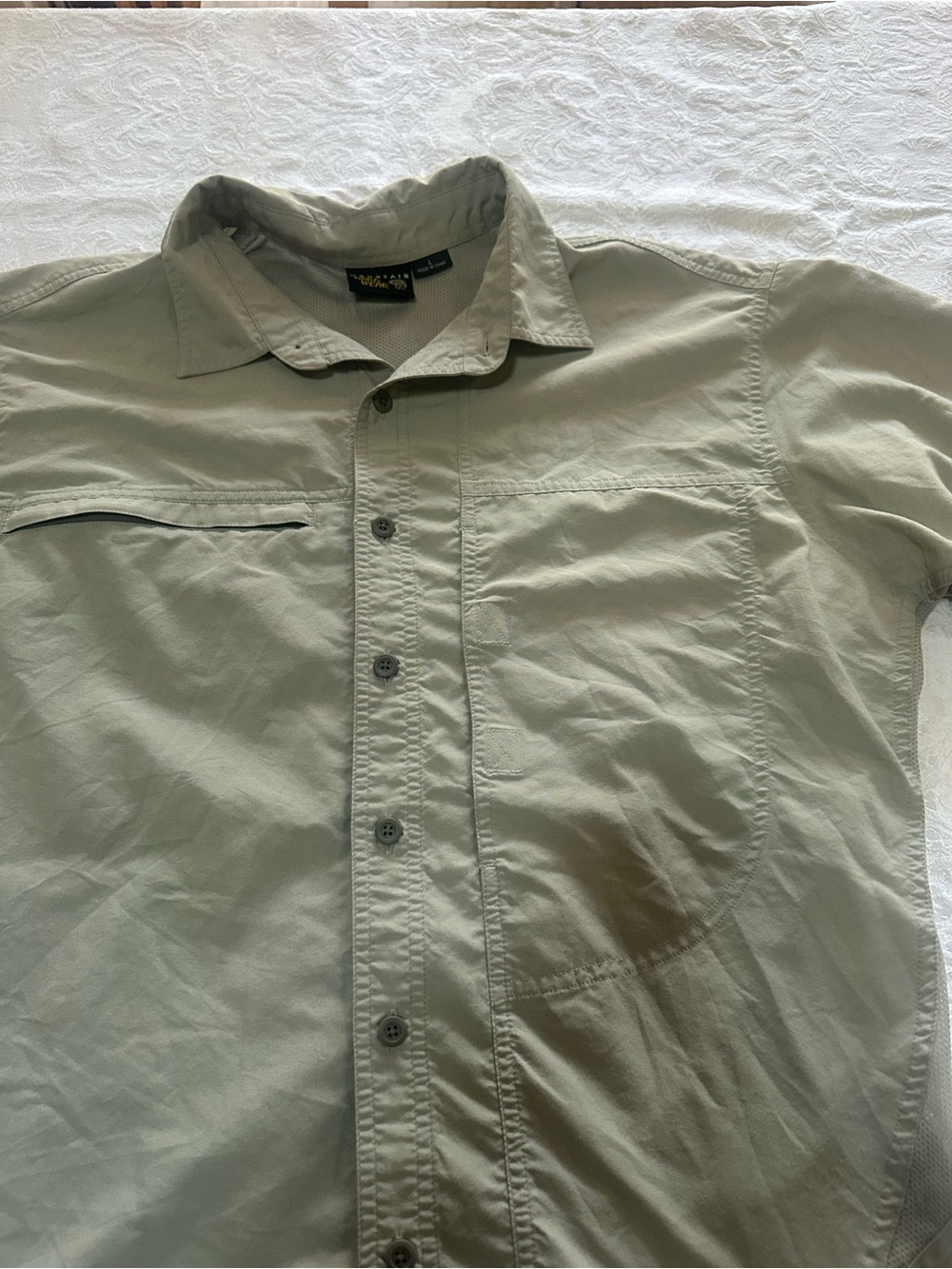 Mountain Hardwear Men's Lightweight Shirt Jacket - Sage Green